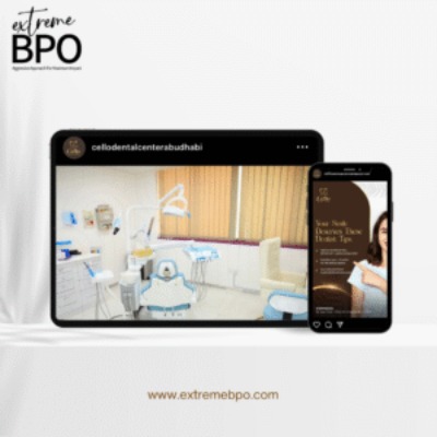 Cello dental centre abu dhabi- Brown Simple Email Newsletter Digital Product Mockup Instagram Post