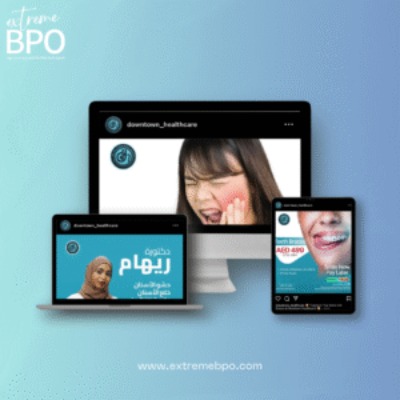 downtown healthcare abu dhabi- Modern Neutral Digital Product Computer Mockup Promotional Instagram
