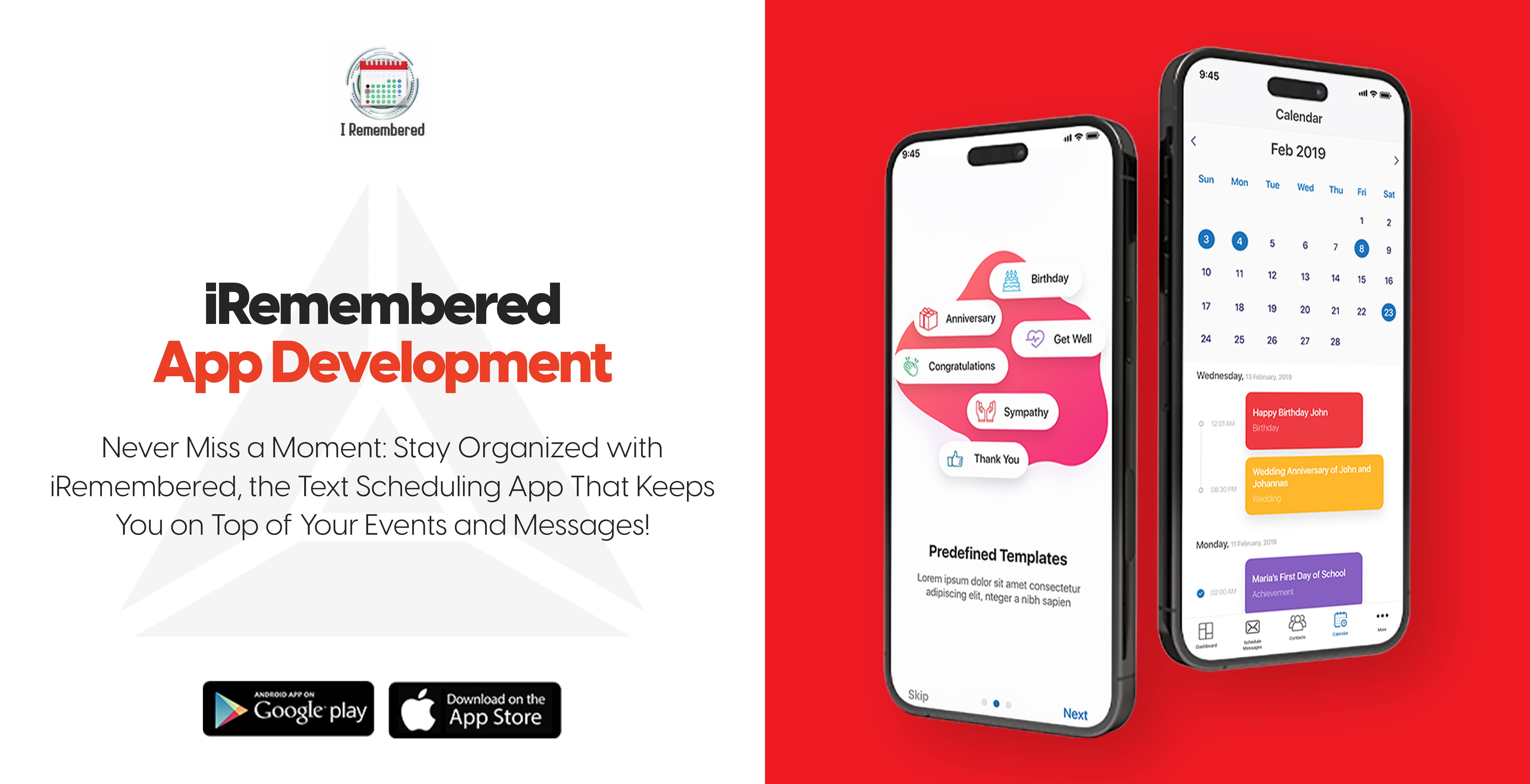 iRemembered App