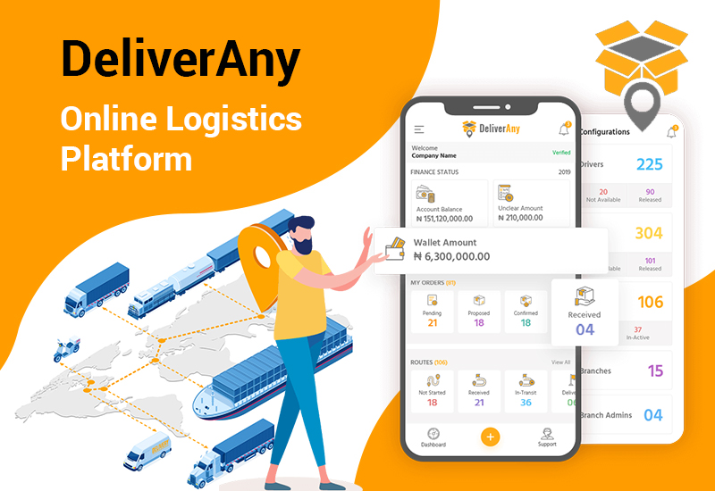 Delivery Any - Online Logistics Platform